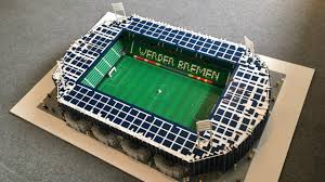 The weserstadion is scenically situated on the north bank of the weser river and. Werder Bremen Stadium In Lego Youtube Bremen Lego Copyright Music