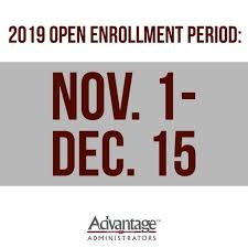 With healthcare plans changing almost yearly, open enrollment is often open season for confusion. 2019 Open Enrollment Advantage Administrators