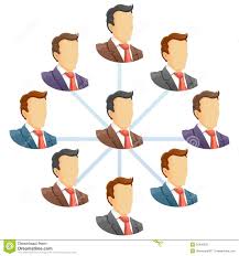 Organization Chart Stock Vector Illustration Of Head 35430032