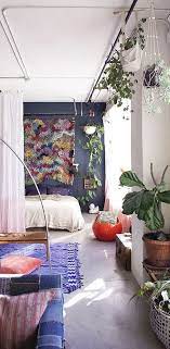 10 Gorgeous Ways To Beautify Your Rental With Plants Plants Plants In Small Apartment Decorating Studio Apartment Divider Small Studio Apartment Decorating