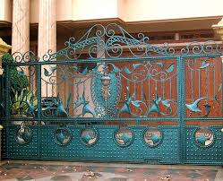The queen's gates after restoration. Beautiful Gate Design Ideas From Elegant Iron Gate Design Ideas For Your Home Pictures