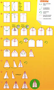 Papierflieger Basteln Anleitungen Fur 5 Flieger Geolino Papierflieger Basteln Anleitung Basteln Anleitung Papierflieger