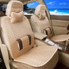 Fancy Quality Ice Cotton Car Seat Cover Car Seats Cute Car Accessories Girly Car Seat Covers