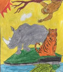 The following are malaysia's three most endangered animals: Through Their Drawings Malaysian Children Show Their Concern For Endangered Animals The Star