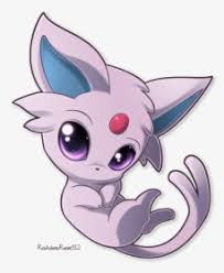 It was my all time favorite thing. Chibi Espeon Pokemon Hd Png Download Kindpng