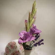 Gumpaste Gladiolus Tutorial Clay Flowers Gum Paste Gladiolus