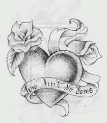 Corazon Heart Tattoo Designs Art Sketches Drawings