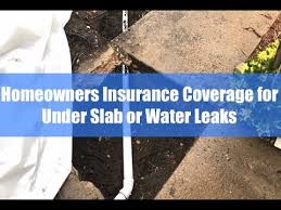 If you did not properly maintain your plumbing, then you might be at fault for the water leak. Understanding Homeowners Insurance Coverage For Under Slab Or Water Leaks Youtube