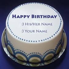 Birthday Cake For Her With Name Online Birthday Cake Name Generator Namepix Online Birthday Cake Happy Birthday Blue Happy Birthday Cake Pictures