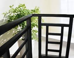 I use a makita saw to cut the aluminum to fit the space. Aluminum Stair Railing For Stairs Powder Coating Anodizing Aluminium Exterior Hand Railings