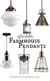 Affordable Kitchen Design Elements Kitchen Sink Lighting Farmhouse Pendant Lighting Farmhouse Pendant