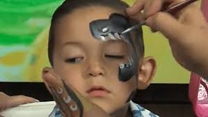 Waterproof face painting adds magic to parties with vibrant designs