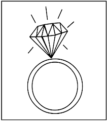 Ring Jewelry Coloring Sheet Blue Wedding Rings Wedding Ring Icon Wedding Rings Sets Gold