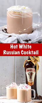 Delicious Amarula Cocktail In The Form Of A Hot White Russian Creamy Decadent So Tasty During For A Liqueur Coffee Coffee Recipes White Russian Winter Food
