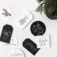 Free Printable Holiday Gift Tags to Uplevel Your Gifts - Saffron Avenue