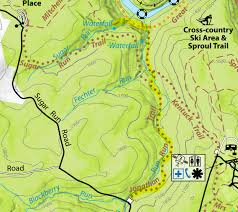 East fork state park trail map. Jonathan Run Trail And Sugar Run Falls Ohiopyle State Park Pa Live And Let Hike