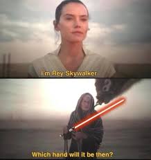 Rey Notskywalker Meme Sequelmemes Star Wars Humor Star Wars Jokes Star Wars Facts