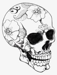 Computer display isolated on white. How To Draw Flaming Skull Drawing Transparent Png 680x678 Free Download On Nicepng