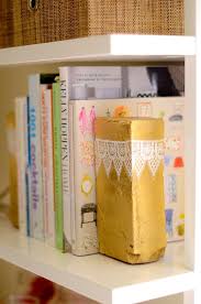 Combine traditional joinery with traditional woodturning to create bespoke bookends that will look impressive on read our informative guide on how to make handmade and woodturned bookends. Transformed Metallic Brick Bookends Camille Styles
