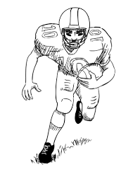 It's super easy art tutorial for kids and adults, only follow me s. How To Draw A Football Player Sketchbooknation Com