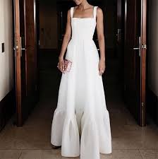 Commuting Bare Back Pleated Dress Woohana Trendy Dresses Dresses Pleated Dress