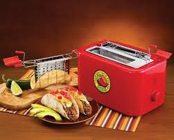 For the best small kitchen appliances like air fryers and mixers we looked for easy set up, intuitive controls and top rated. Fiesta Series Taco Toaster 21 56 Crazy Kitchen Cool Kitchen Gadgets Taco Stuffed Shells