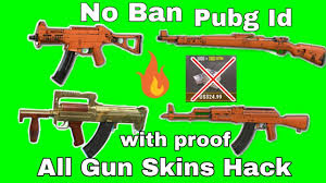 There are several videos as well as blogs that claim the use of a tool called uc generator to provide free skins. How To Get Free Pubg Guns Skins Pubg All Guns Skin Hack Youtube