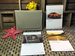 Ebay Sponsored 2015 Audi R8 Owners Manual Rns E Navi Info 4 8 V8 5 2 V10 525hp 550hp Oem Set Audi R8 Audi Parts And Accessories
