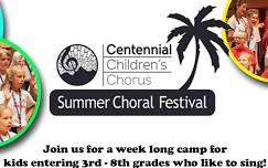Summer Festival Concert — CCC Centennial Children's Chorus