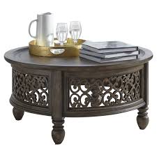 Liberty Furniture Industries Parisian Marketplace Round Cocktail Table Liberty Furniture Industrial Furniture Round Cocktail Tables