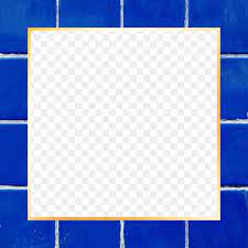 Blue Tile Pattern Png Frame Design Space Free Image By Rawpixel Com Paeng Blue Tile Patterns Frame Design Colorful Backgrounds