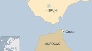 Heat map turns orange as high. Hundreds Of Migrants Storm Fence To Reach Spanish Enclave Of Ceuta Bbc News