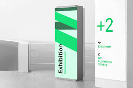 Free Indoor Signage Mockup Psd In 2020 Graphic Design Freebies Sign Mockup Design Freebie