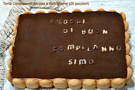 Torta Rettangolare X Compleanno 20 Porzioni Pan Di Spagna Ricotta E Mascarpone Ricetta Torte Torta Rettangolare Mascarpone