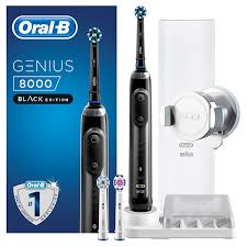 Discover the next level of oral care innovation. Oral B Genius 8000 Black Electric Toothbrush Toiletries Superdrug