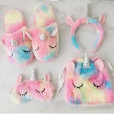 Unicorn Slippers Baby Girl Slippers Unicorn Plush Unicorn Hair Slippers For Girls Un Unicorn Plush Kids Unicorn Slippers Baby Girl Slippers
