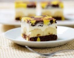 Himmlische Bananenschnitten Rezept Rezept Kaffee Und Kuchen Bananen Schnitten Kuchen Und Torten Rezepte