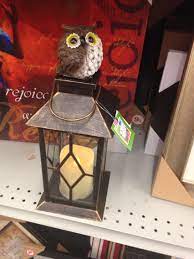 Family Dollar Is A Great Place For Lanterns Only 10 A Piece Minus The Owl Decor Novelty Lamp Family Dollar