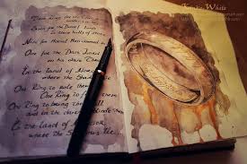 Three Rings For The Elven Kings Under The Sky The One Ring By Kinko White Deviantart Com On Deviantart Middle Earth Art The Hobbit Lord Of The Rings