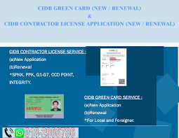 Most driver licenses and identification cards can be renewed up to two years before and after the expiration date. Cidb Green Card Cidb Green Card Contractor License