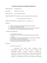 Check spelling or type a new query. Laporan Pelaksanaan Internship Kumpulan