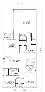 Or browse our specialized duplex house plan collections. Hemistone Narrow Lot Ranch Home Plan 055d 0225 House Plans And More