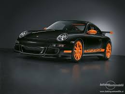 Black And Orange Gt3 Porschegt3 Porsche 911 Gt Porsche 911 Gt3 Porsche Gt3