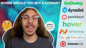 Where Should You Buy A Domain Name 2020 7 Options Compared Youtube