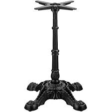 Amazon Com Flat Self Stabilizing Px23 23 Cast Iron Antique Style Dining Height Table Base Industrial Sci In 2020 Cast Iron Table Base Table Base Black Table