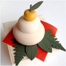 楽天市場 きのいい鏡餅 木製かがみもちハンドメイドの木のおもちで温もりあふれる新年を ウッドアート楽 楽天市場店 鏡餅 お正月 飾り 正月 飾り 手作り