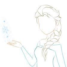 A Basic Outline Of How To Draw Elsa Super Easy And Turns Out Great Disney Drawings Disney Art Elsa Drawing Easy