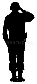 Saluting Army Soldier S Silhouette Isolated On White Background Memorial Day V Ad Silhouette Isolated Sol Soldier Silhouette Army Soldier Silhouette