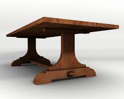 Trestle Table Plans Trestle Tables Serving Many American Homes With Images Trestle Table Plans Farmhouse Dining Table Trestle Dining Tables