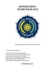 Dalam perpanjangan dari sistem, bronfenbrenner telah didalilkan empat ekologinya. Ekologii Docx Rangkuman Teori Ekologi Dosen Pengampu Rafika Pratiwi M Psi Psikolog Nama Anggota Kelompok 1 Azizah Alifia Salsabila 182030100112 Course Hero